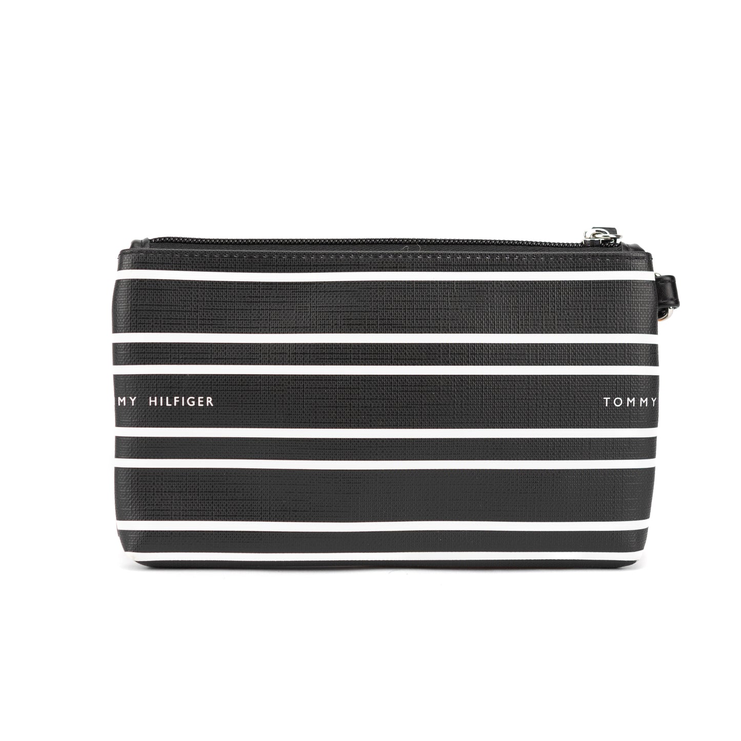 TOMMY HILFIGER 69J4930002 BLACK WHITE WALLET