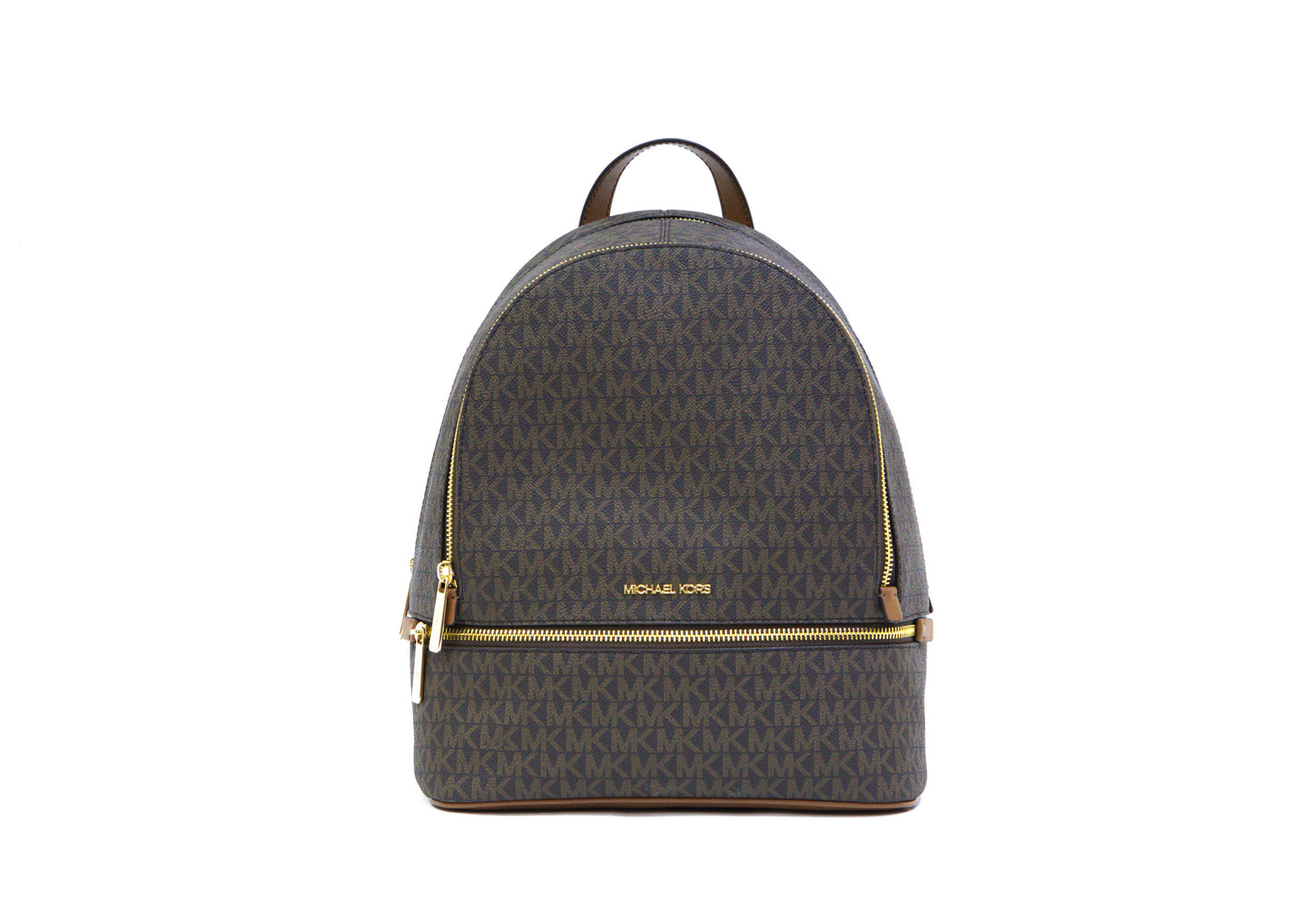 MICHAEL KORS 35S5GRAB2B RHEA MD ZIP BACKPACK BROWN