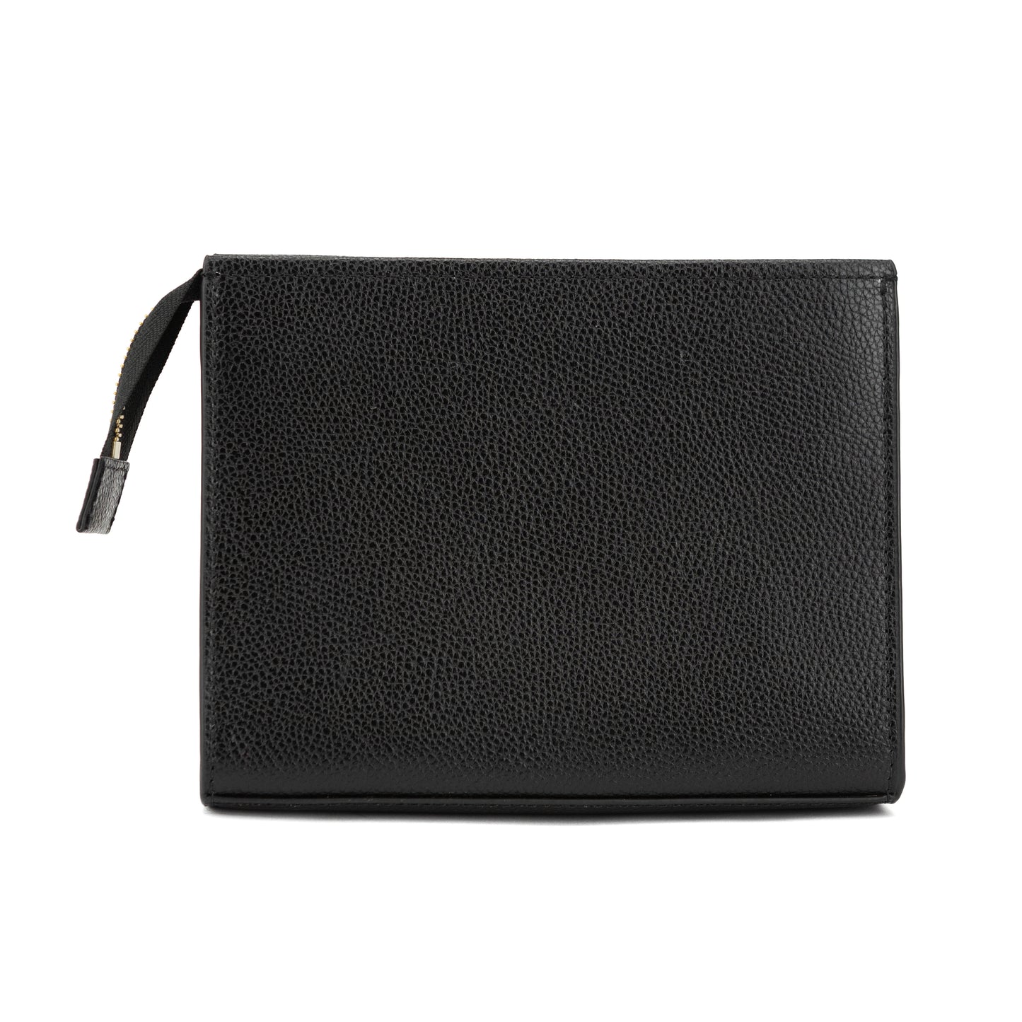 Marc Jacobs Monogram Plain Leather Logo Pouche Black