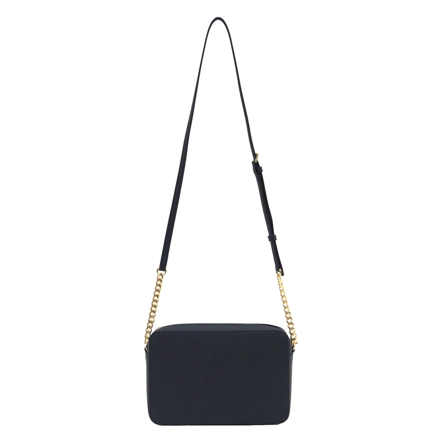 MICHAEL KORS JET SET ITEM 35T8GTTC9L LG EW CROSSBODY LEATHER BLACK