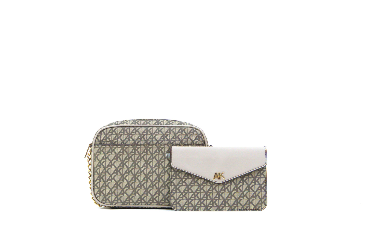 ANNE KLEIN AKH5504 CAMERA XBODY W/ POUCH STONE