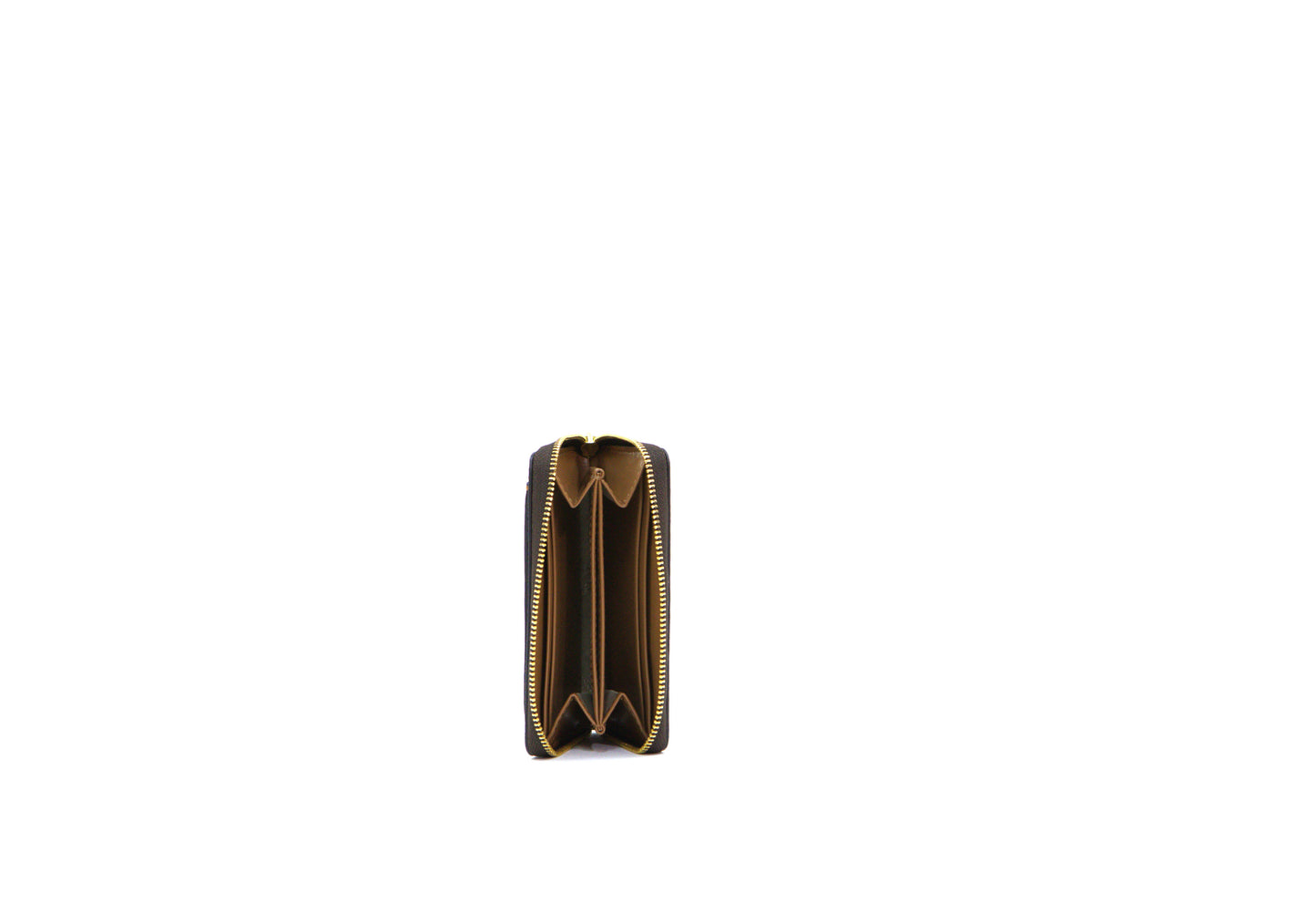 MICHAEL KORS 32F9GJ6D0B JET SET SMALL ZA CARD CASE BROWN/ACORN