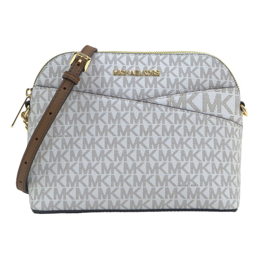 MICHAEL KORS 35F1GGTVC6B JET SET MD DOME CROSSBODY VANILLA