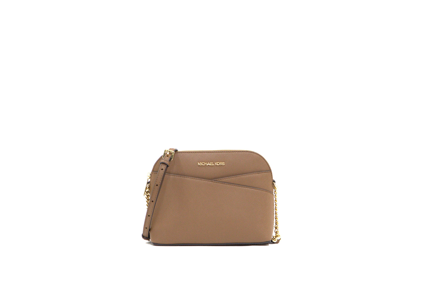 Michael Kors Jet Set Travel Medium Dome Crossbody Bag - Luggage