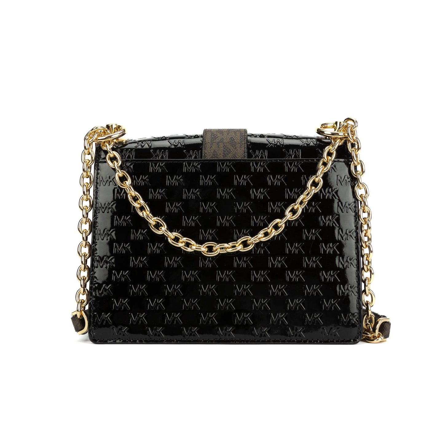 MICHAEL KORS GREENWICH 32F1GGRC5A SMALL CROSSBODY BLACK