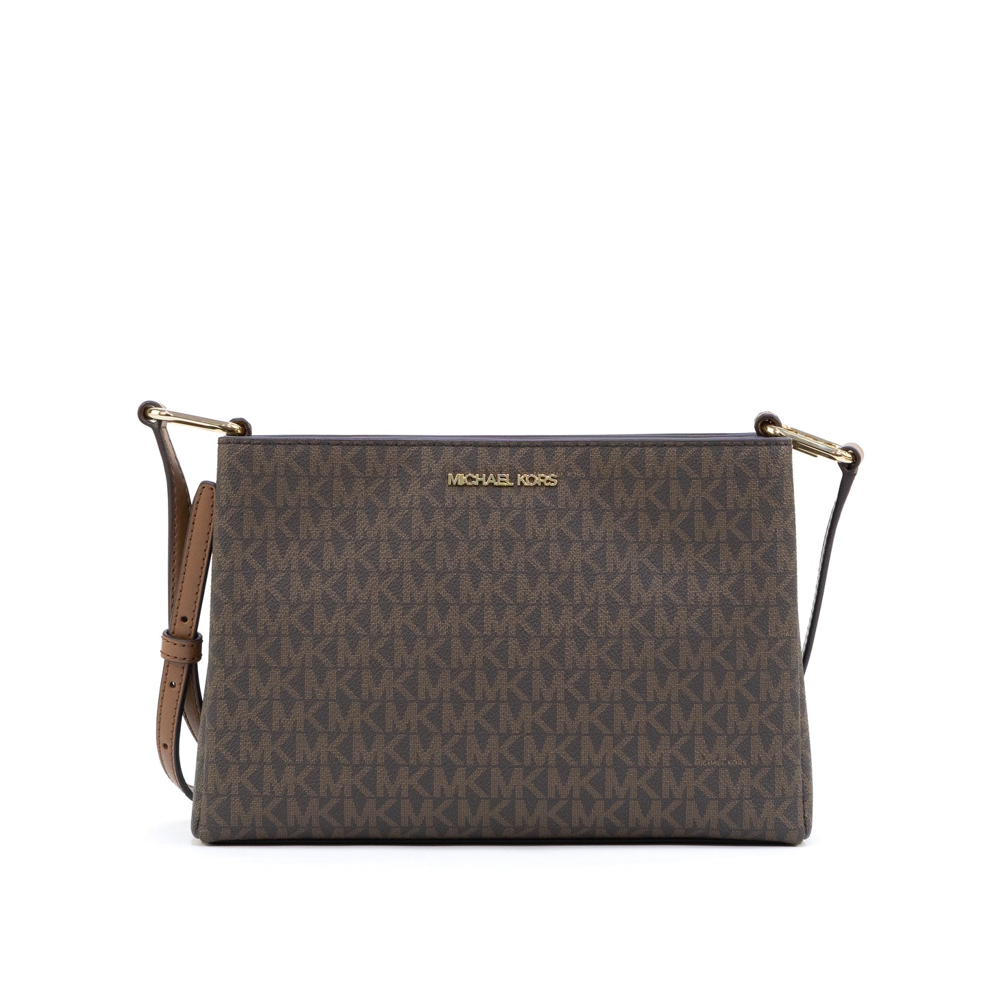 MICHAEL KORS 35H1G9TC8B TRISHA MD TRPL CPTMT XBODY BROWN