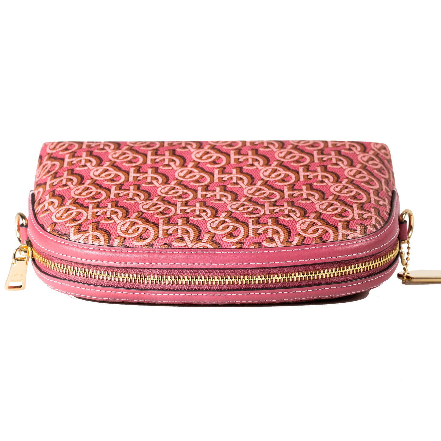 Coach Madi Crossbody With Coach Monogram Print - Gold/Rogue