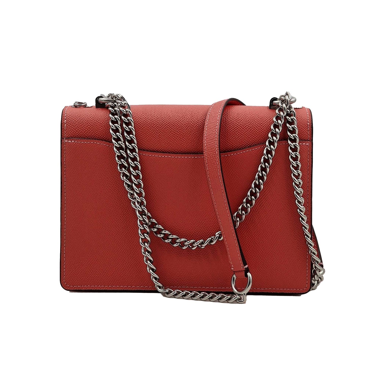 Coach - Klare Crossbody in Signature Canvas - Silver/Khaki/Tangerine - 91019