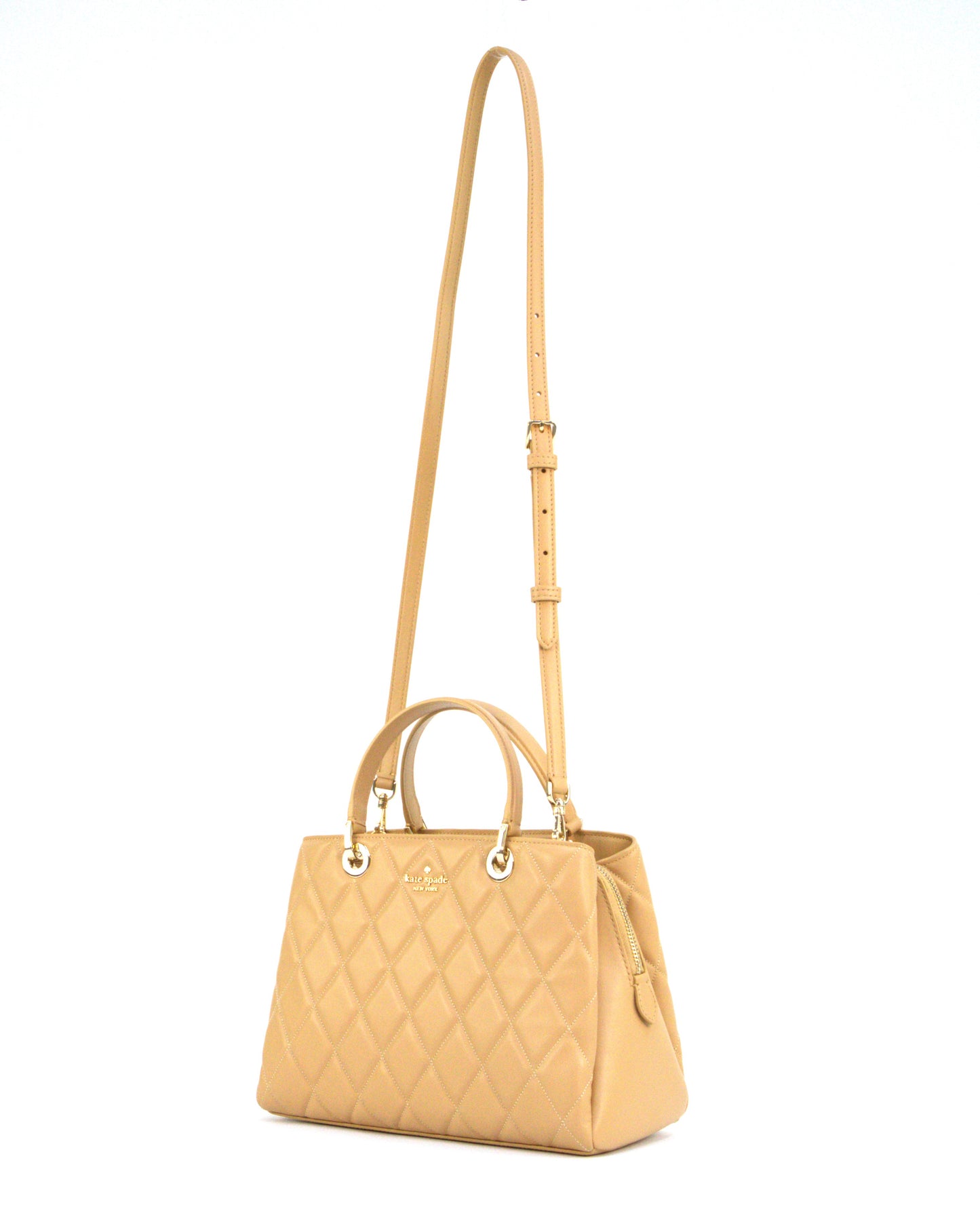 KATE SPADE KH227 CAREY SULLIVAN SATCHEL TIRAMISU