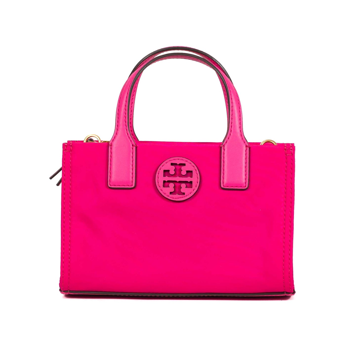 TORY BURCH ELLA MINI TOTE 1464370223 BRIGHT PINK