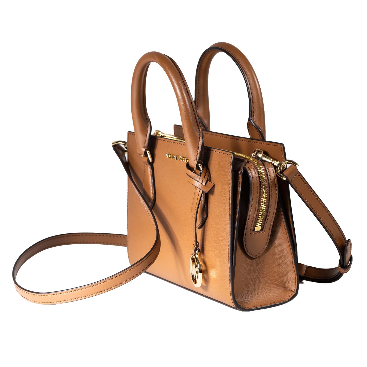 Michael Kors Valerie Small Pebbled Leather Satchel