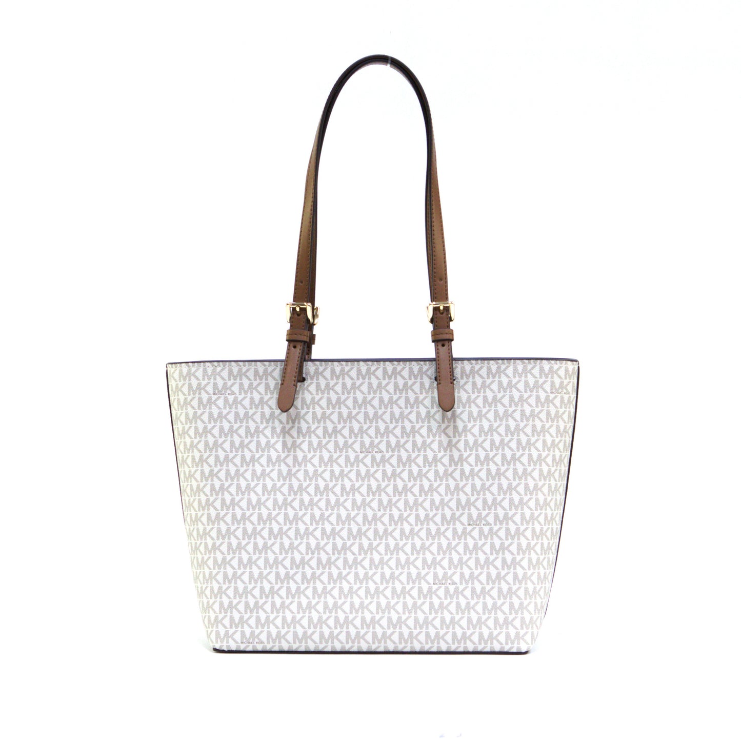 MICHAEL KORS 35F3GTVT3B MD DBL POCKET TOTE VANILLA