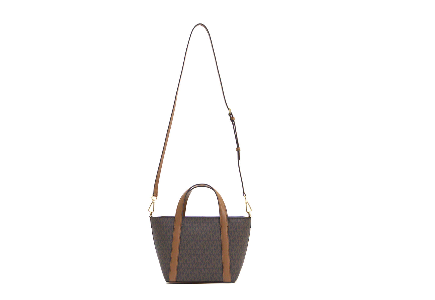 MICHAEL KORS 35S4G3FM1B PRATT SMALL TOTE MESSENGER BROWN