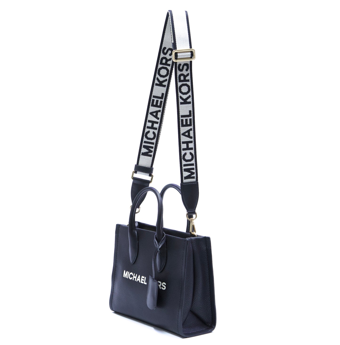 MICHAEL KORS 35S4G7ZC5L MIRELLA SMALL SHOPPER CROSSBODY BLACK