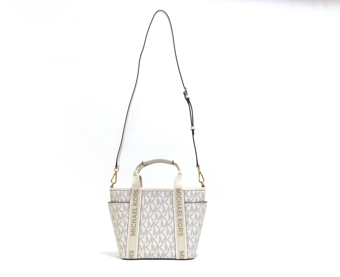 MICHAEL KORS 38S4G5VT5B MAEVE SMALL OPEN TOTE VANILLA MULTI