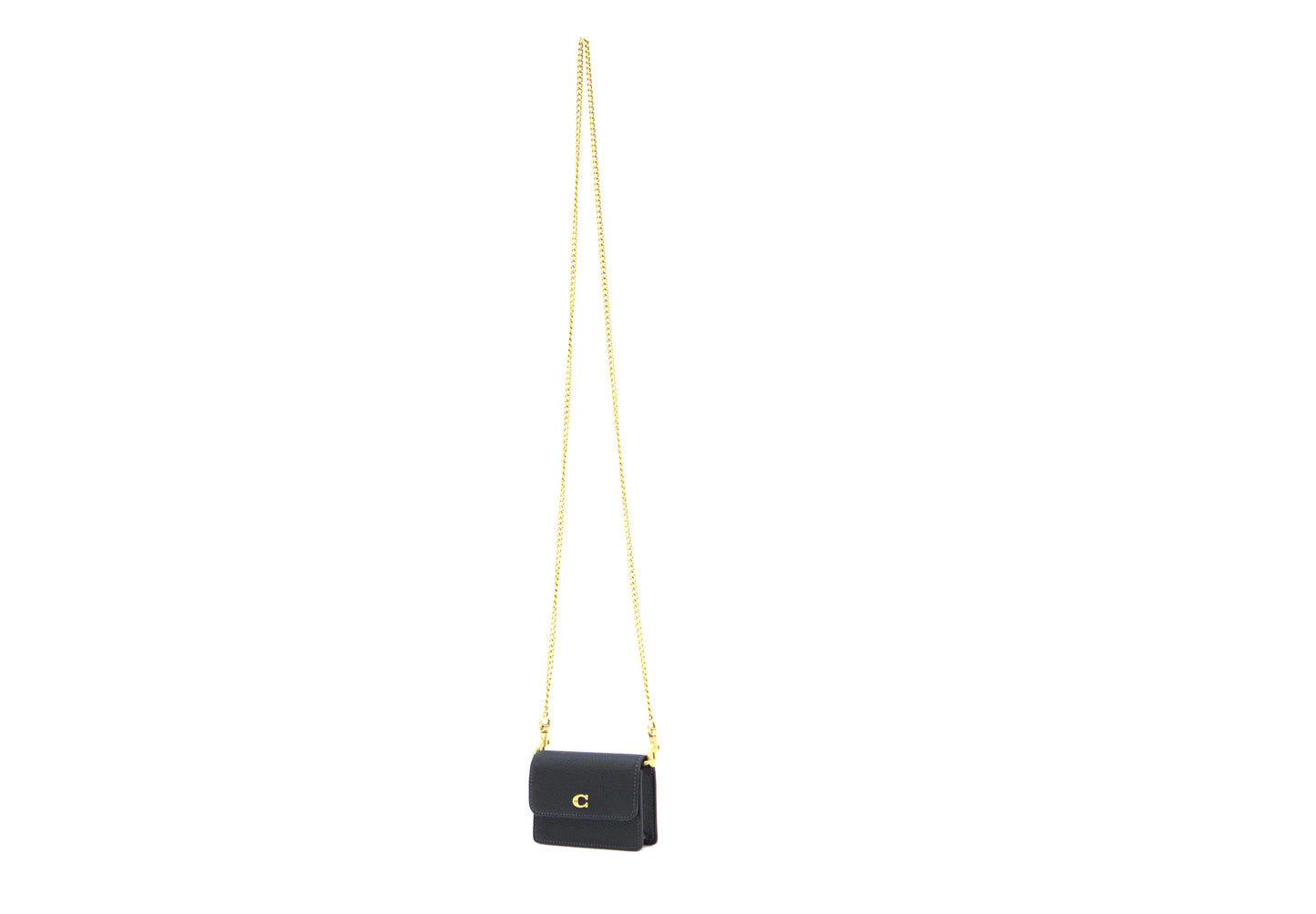 COACH CR538 PP ESSENTIAL HF CARD CASE BLACK