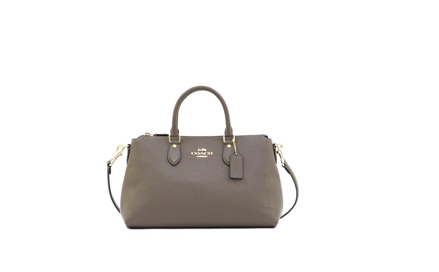 COACH CR156 RFB GEORGIA SATCHEL DARK STONE