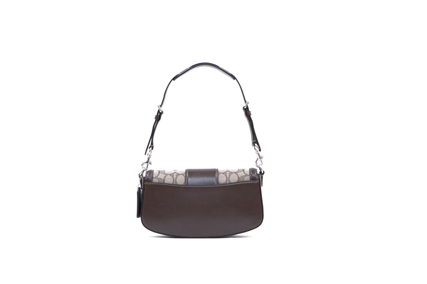 COACH CT767 SIGNATURE JAC ANDREA SHOULDER BAG OAK/MAPLE