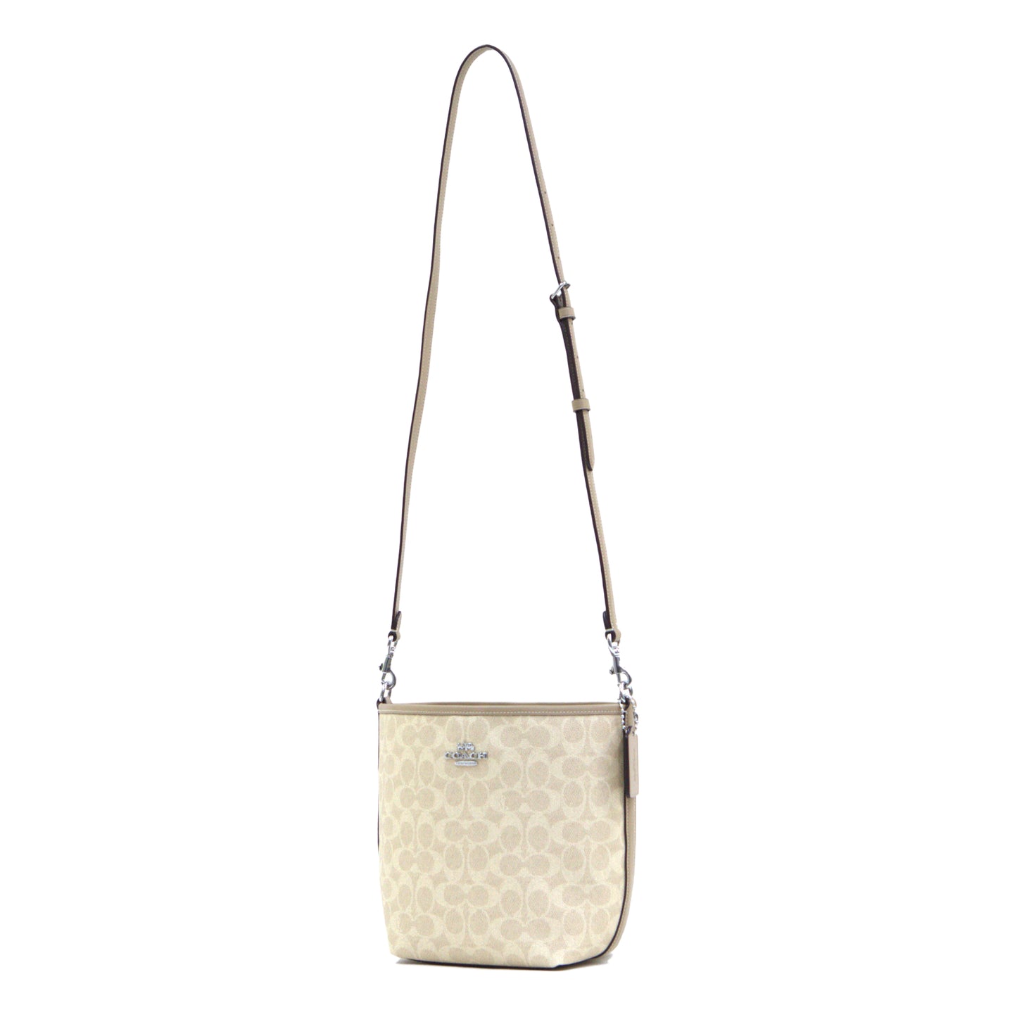 COACH CT800 SIGNATURE CITY BUCKET SAND/TAUPE