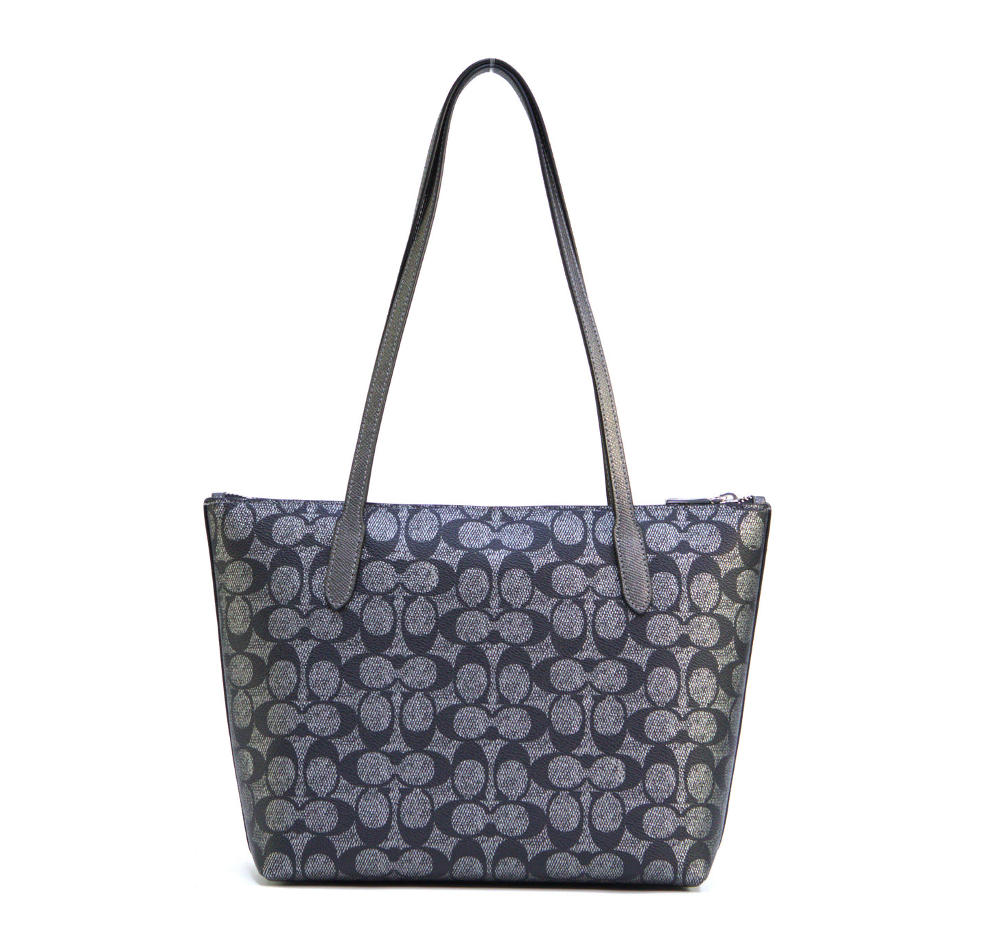 COACH CW396 MTL SIG FIONAS TOTE GUNMETAL MULTI
