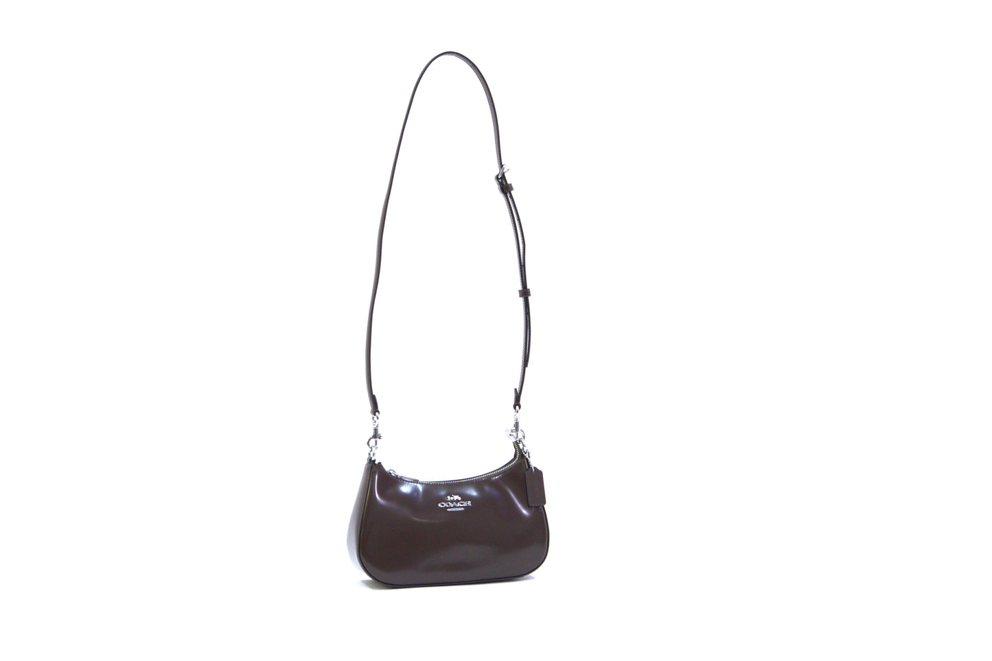 COACH CV938 SPZZ TERI SHOULDER BAG MAPLE