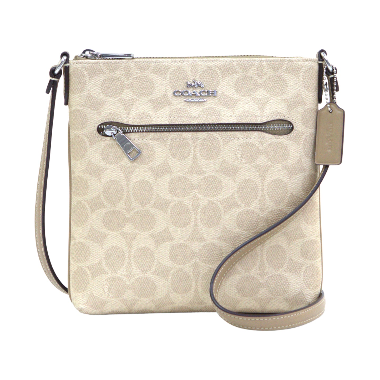 COACH CW325 SIG MINI ROWAN FILE SAND/TAUPE