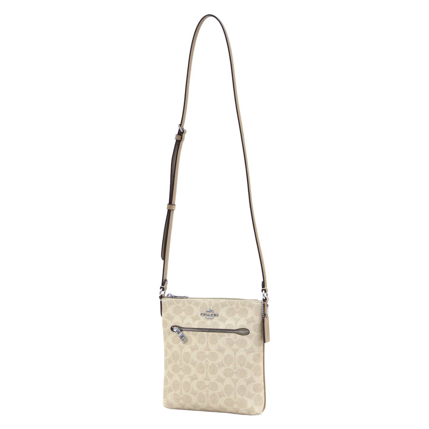COACH CW325 SIG MINI ROWAN FILE SAND/TAUPE