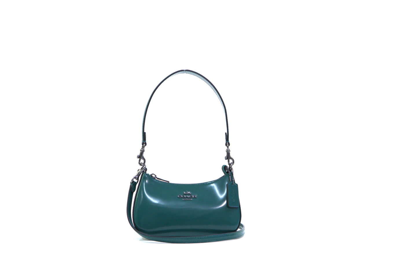 COACH CW310 TERI MINI CROSSBODY SPZLT LTH EMERALD GREEN