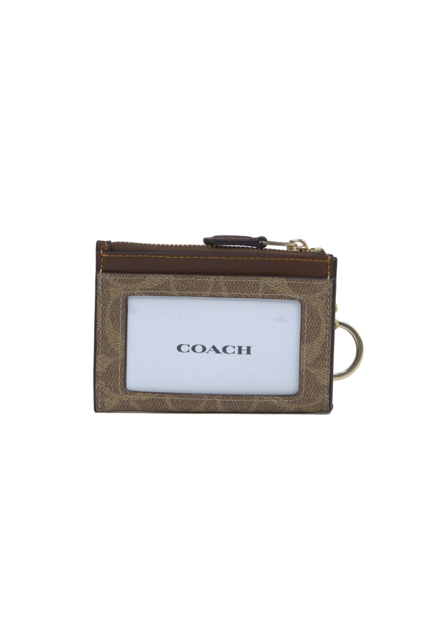 COACH CW870 IMXHE MINI ID SKY SIG TAN BROWN