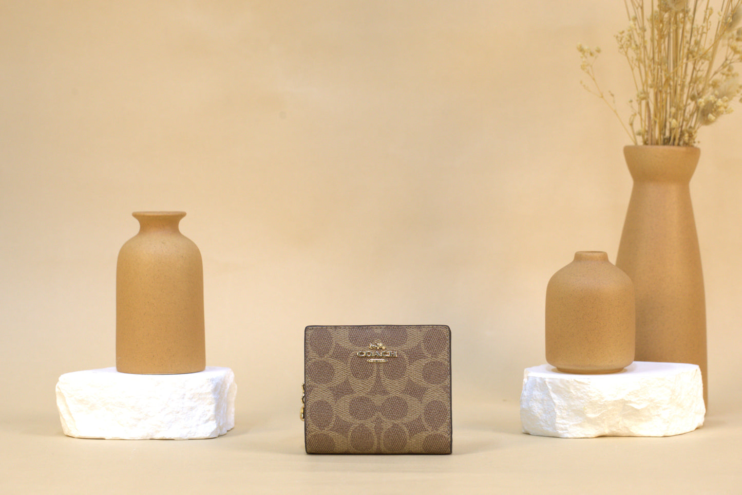 COACH SNAP WLT SIG CW789 BROWN