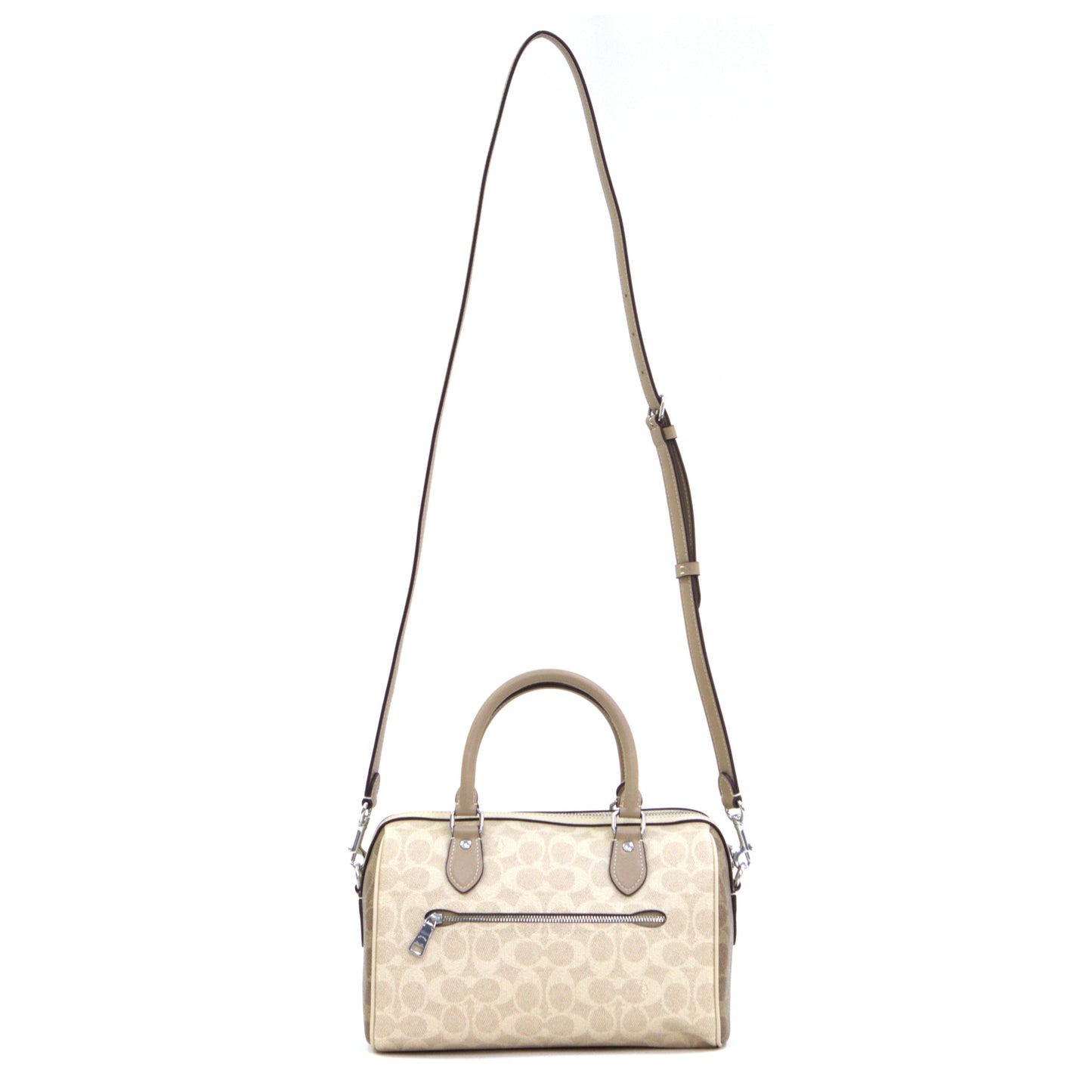 COACH CW377 SIGNATURE BLOCK ROWAN SAND/TAUPE MULTI