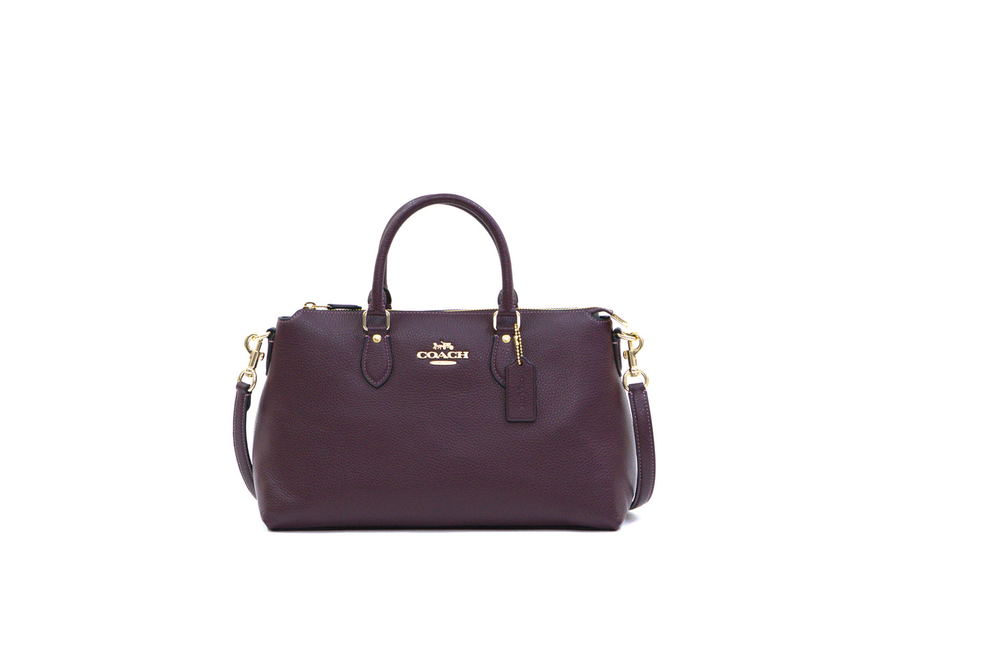 COACH CR156 RFB GEORGIA SATCHEL MERLOT