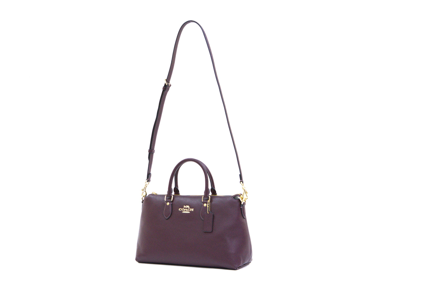 COACH CR156 RFB GEORGIA SATCHEL MERLOT