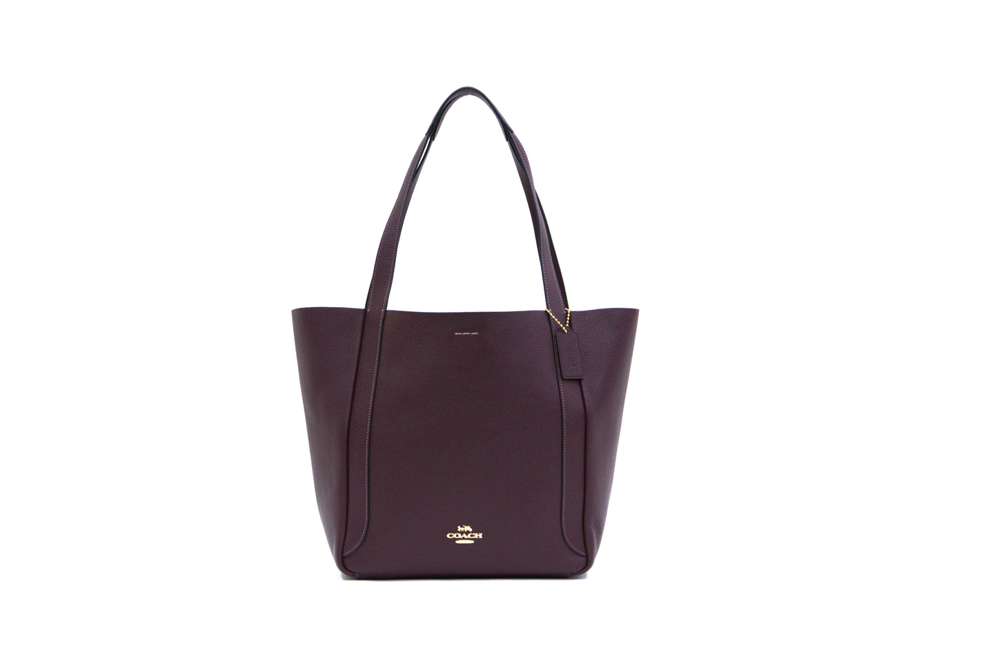 COACH CV996 DFR HADLEY TOTE MERLOT