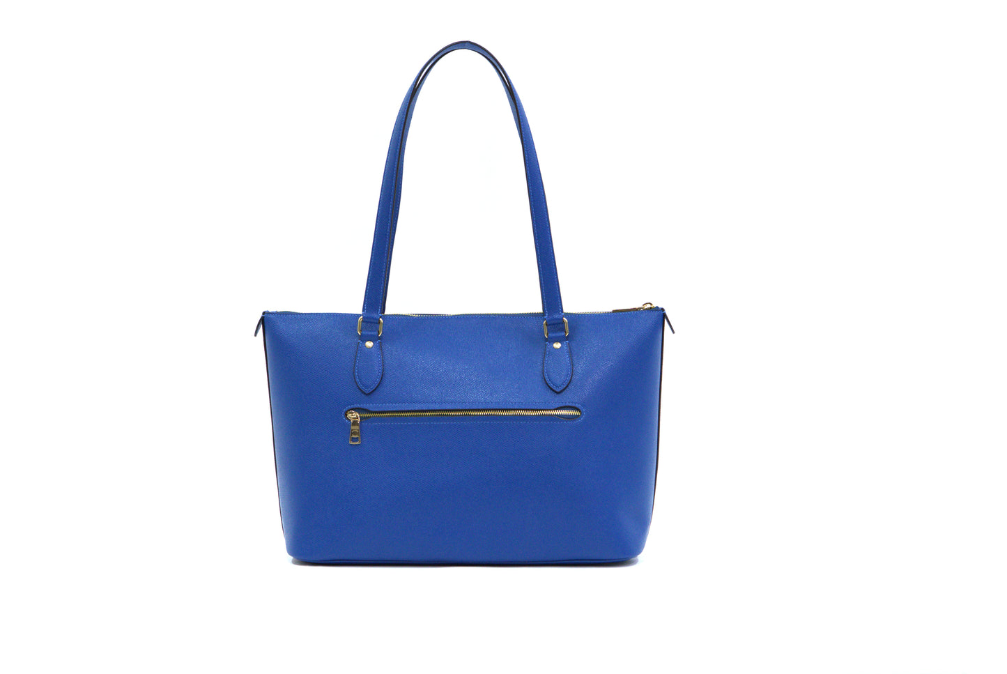 COACH CV402 LTH GALLERY TOTE DARK PACIFIC BRIGHT MINERAL