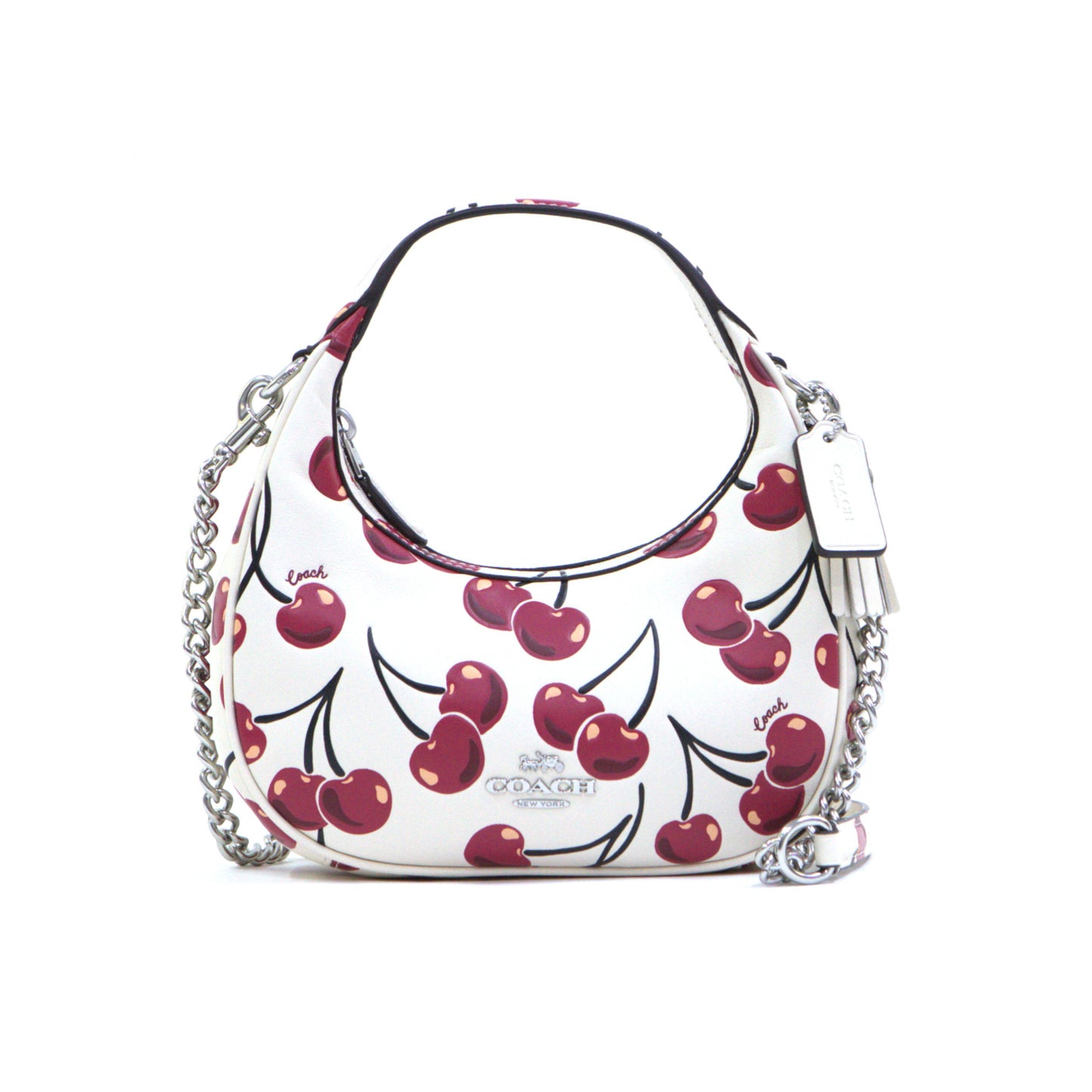 COACH CY711 CARMEN MINI CROSSBODY CHERRY CHALK MULTI