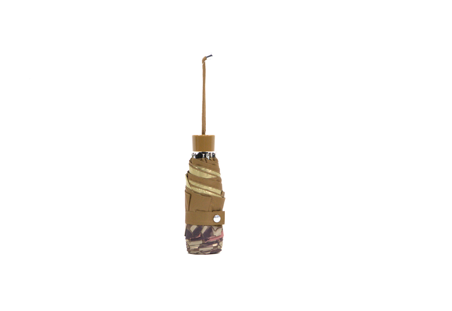 COACH CAA96 MINI UMBRELLA RSTTE PRINT TAN MULTI