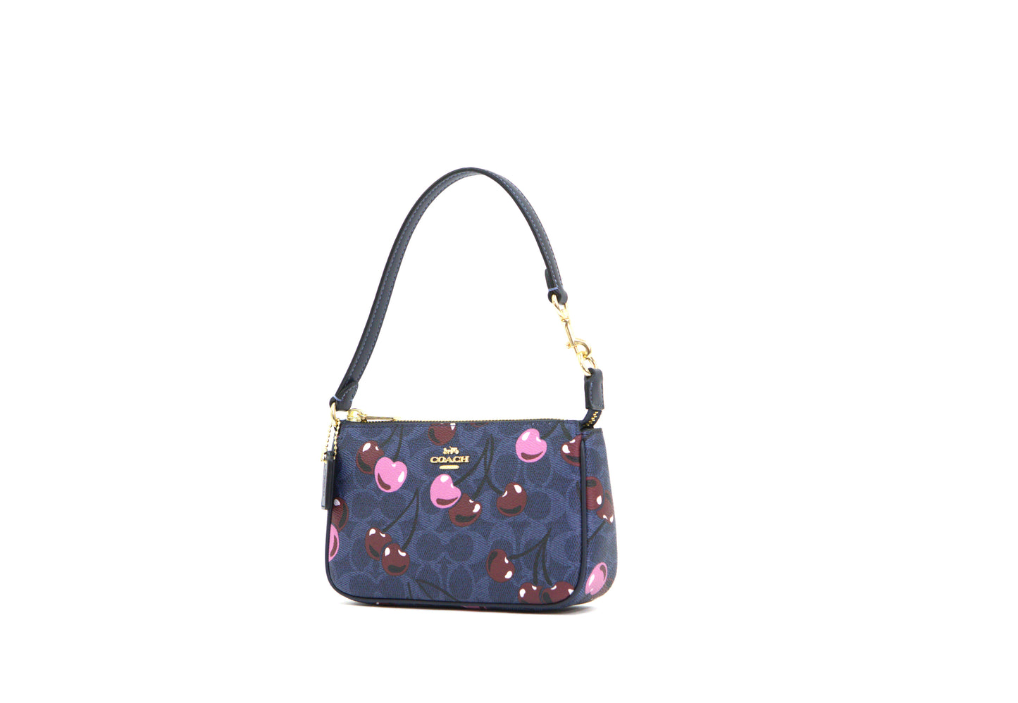 COACH CZ011 NOLITA 19 SIGNATURE CHERRY DENIM MULTI