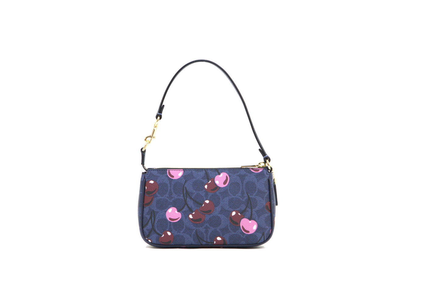 COACH CZ011 NOLITA 19 SIGNATURE CHERRY DENIM MULTI