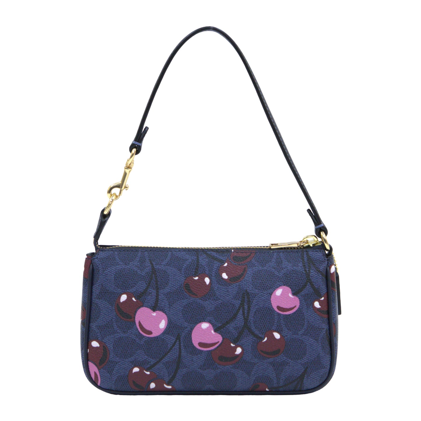 COACH CZ011 NOLITA 19 SIGNATURE CHERRY DENIM MULTI