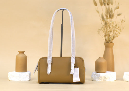 COACH GLOV SW ZIP HONEY BROWN