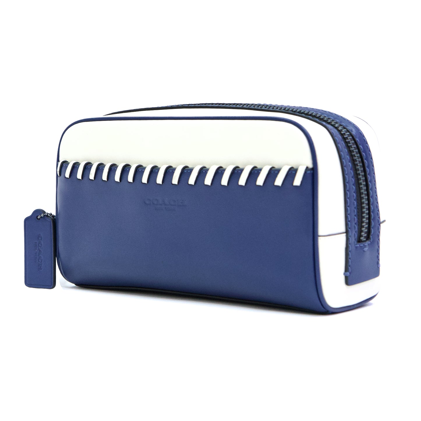 COACH CAX53 SM TRAVEL KIT WHPST DEEP BLUE/ CHALK