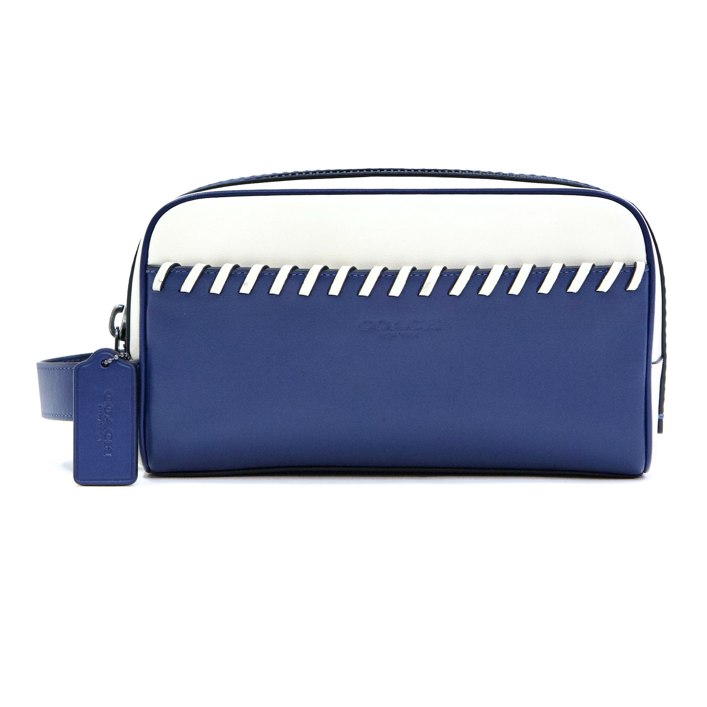COACH CAX53 SM TRAVEL KIT WHPST DEEP BLUE/ CHALK