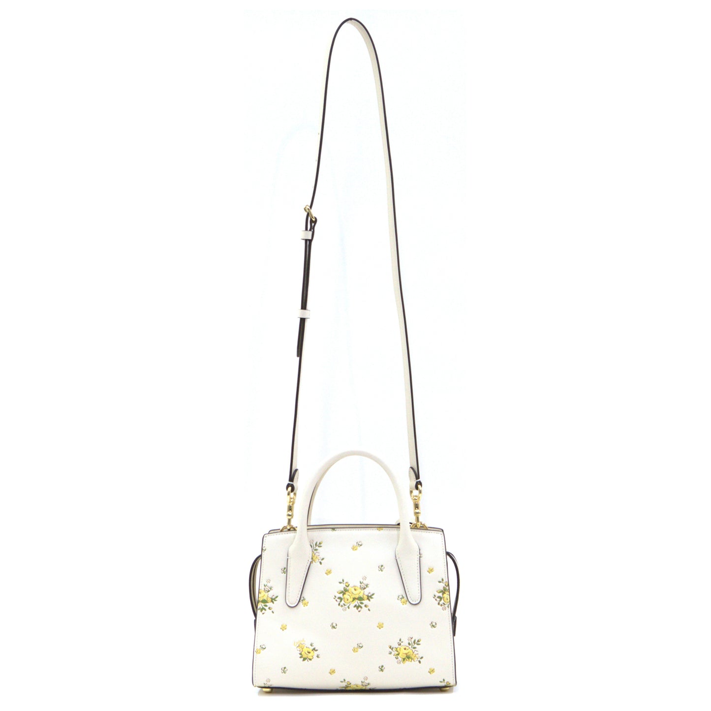 COACH CAL46 FLORAL PRINT ANDREA CARYALL CHALK MULTI
