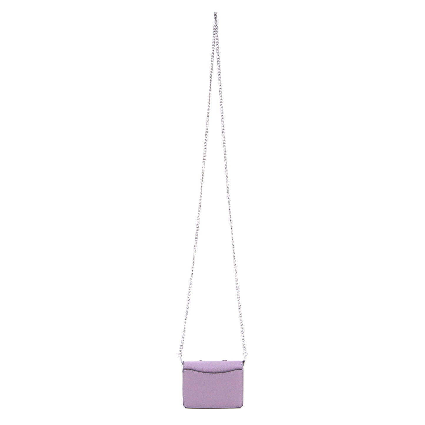 COACH CAL71 MINI WALLET ON CHAIN APLQ LILAC