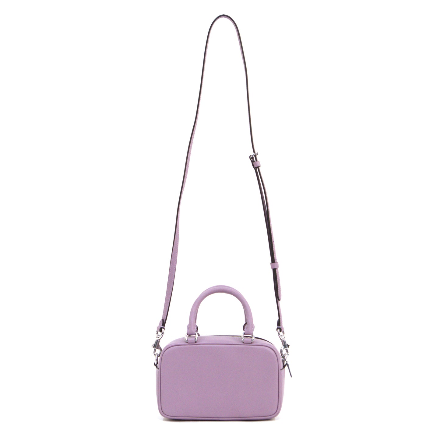 COACH CAJ99 SATCHEL CROSSBODY FLORAL APLQ LILAC