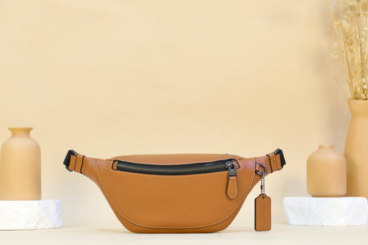 COACH CBI29 WRN MINI BB SMGR LTH TAN