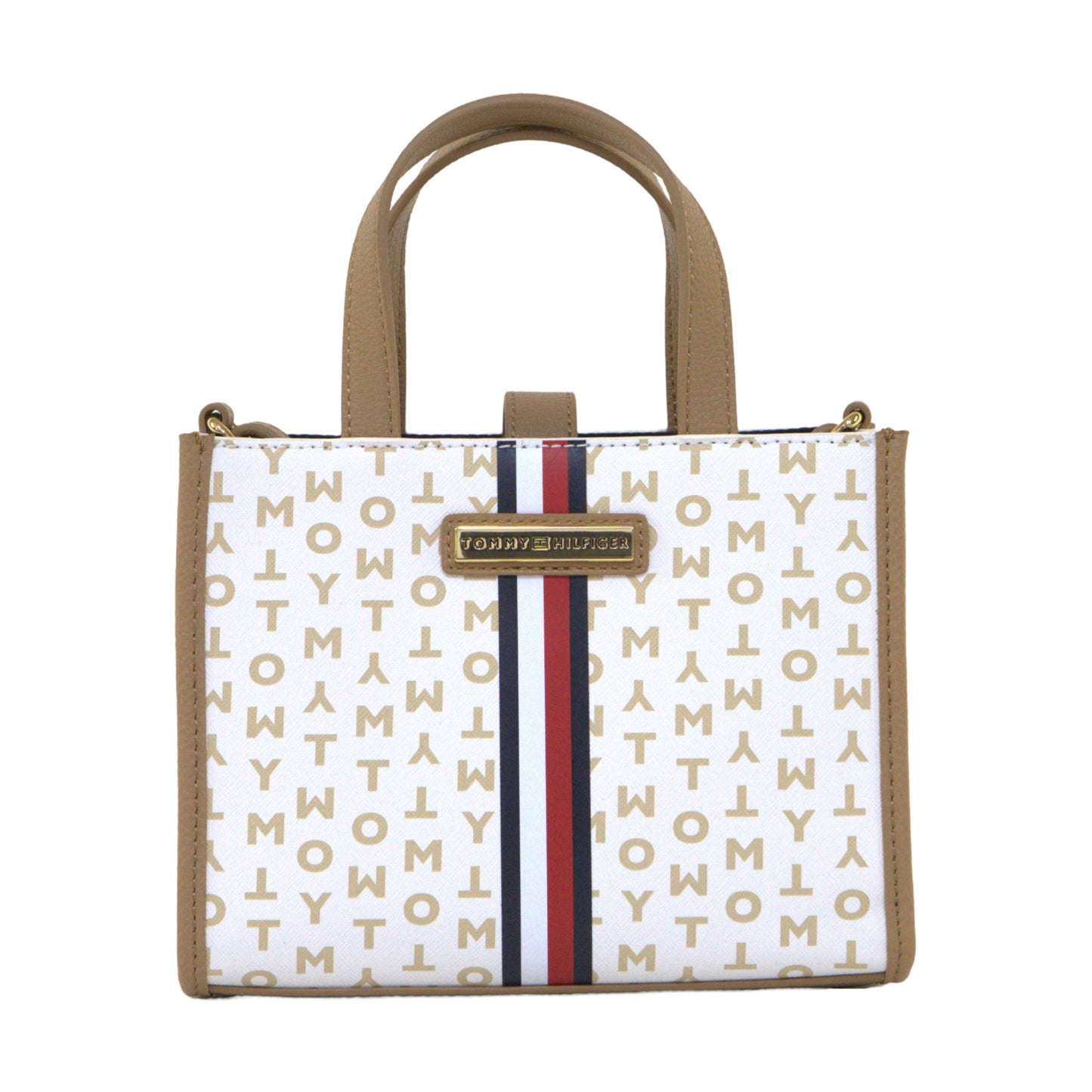 TOMMY HILFIGER 69J9622 TOTE WHITE MULTI