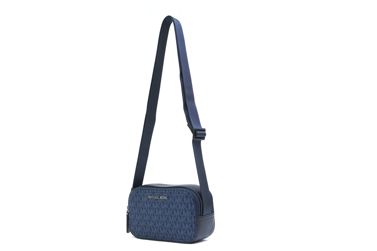 MICHAEL KORS 37F4LCOC6B COOPER DBL ZIP MD CAMERA BAG ADMIRAL BLUE