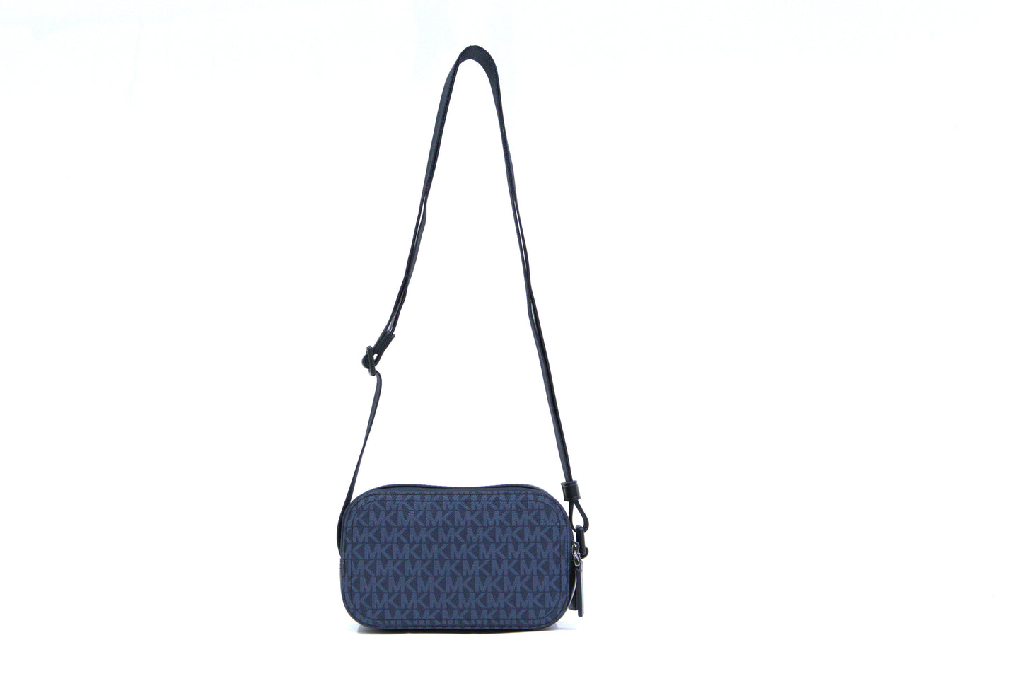 MICHAEL KORS 37F4LCOC6B COOPER DBL ZIP MD CAMERA BAG ADMIRAL BLUE